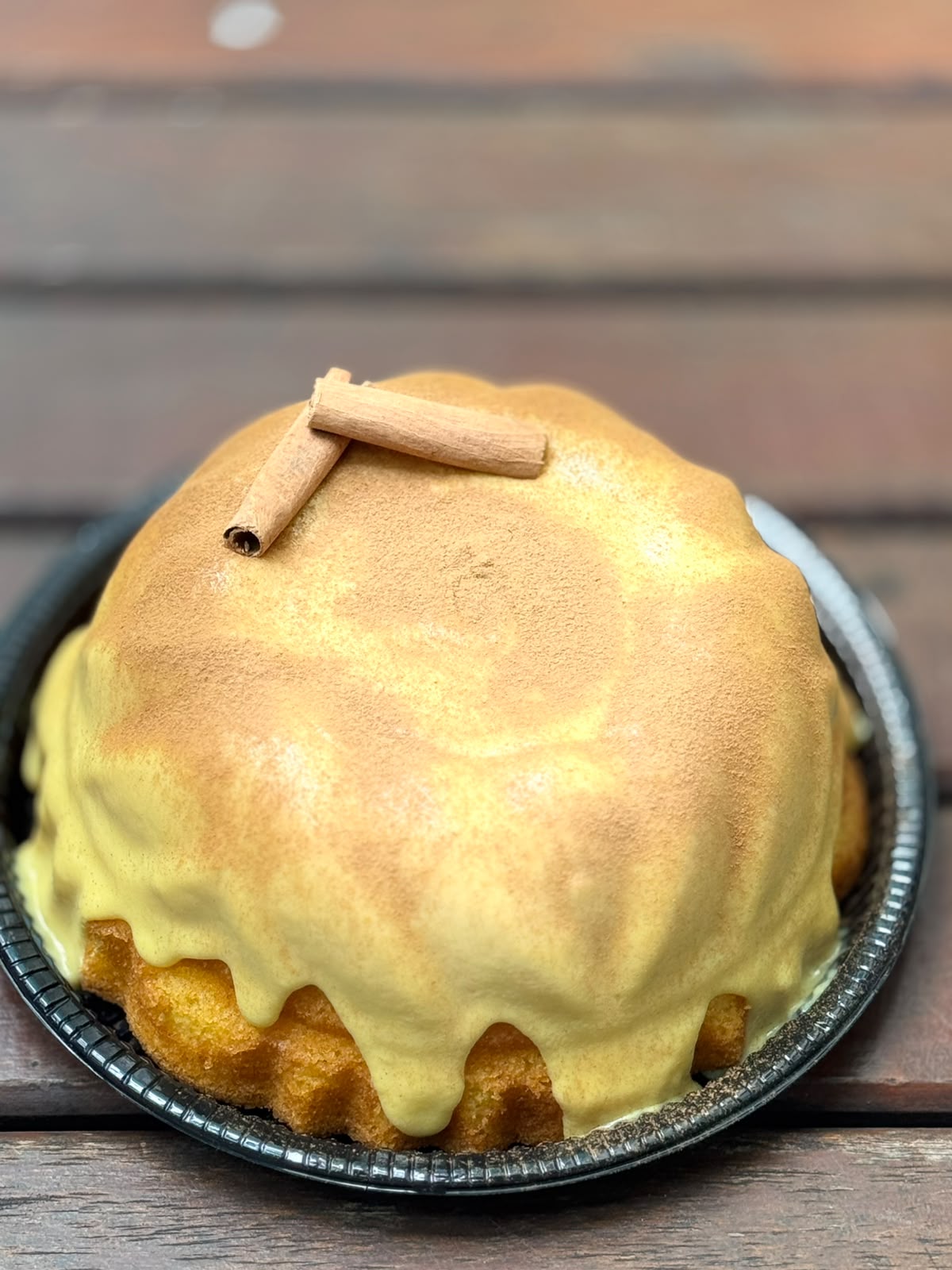 Bolo de Fubá com Brigadeiro de Milho