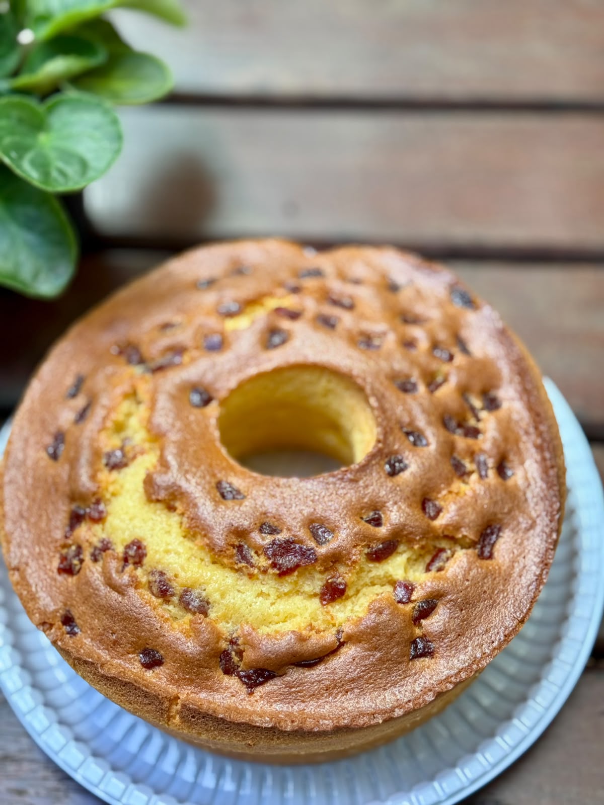 Bolo de Fubá com Goiabada