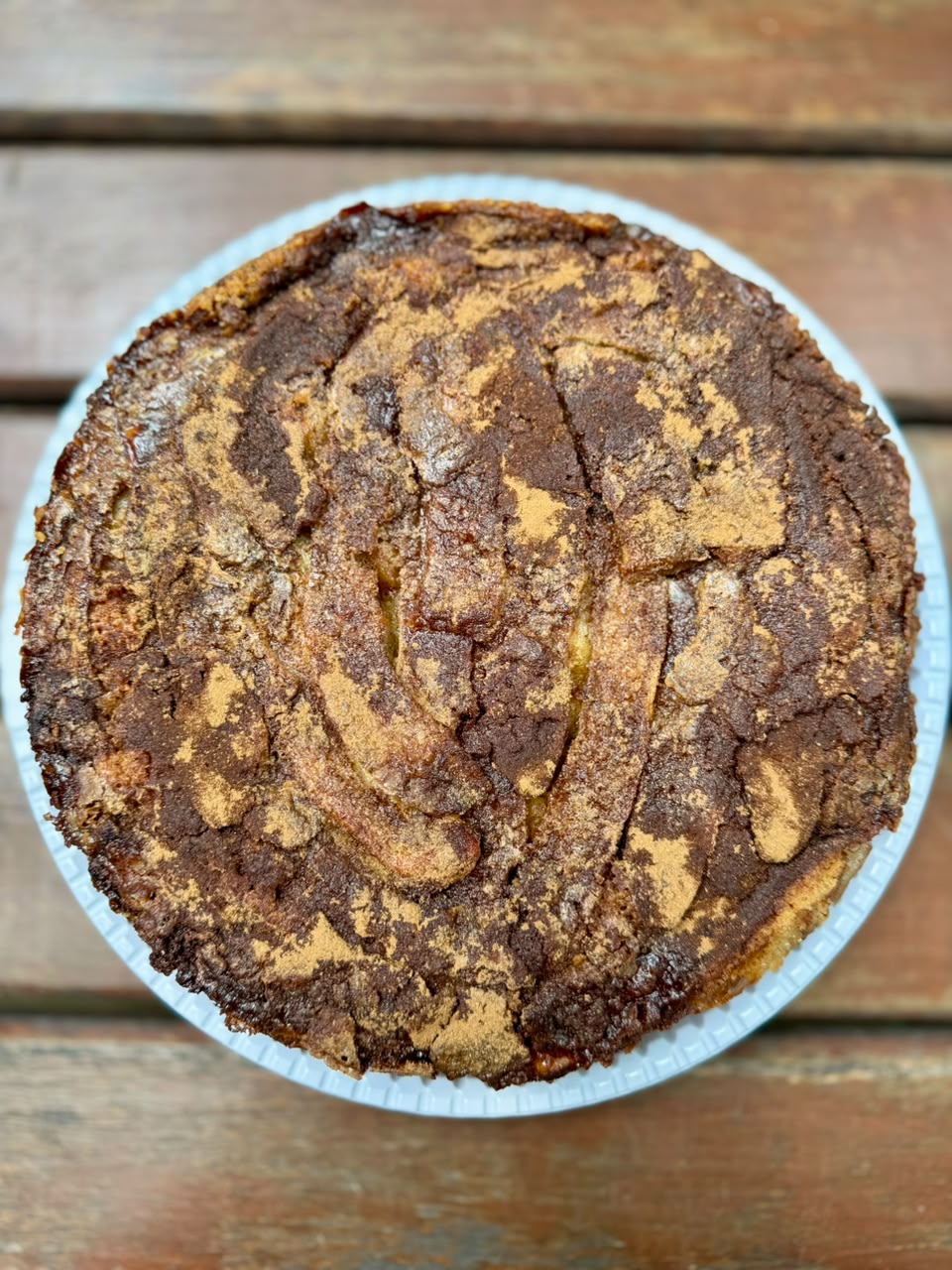 Torta de Banana com Chocolate (Grande)